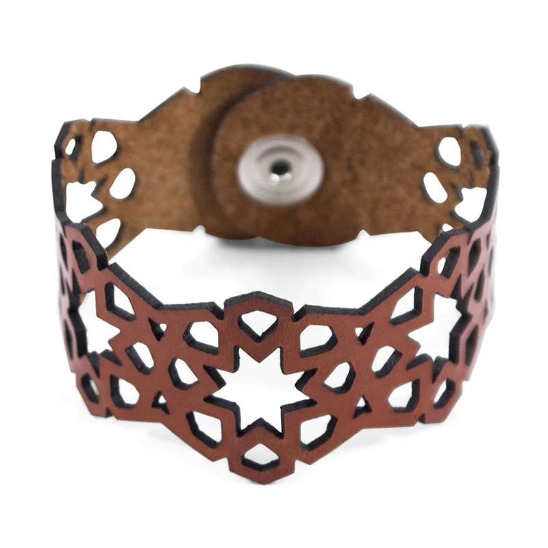 Star Lattice Brown Bracelet