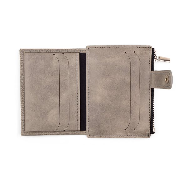 Billetera tarjetero Farid Gris - Imagen 3
