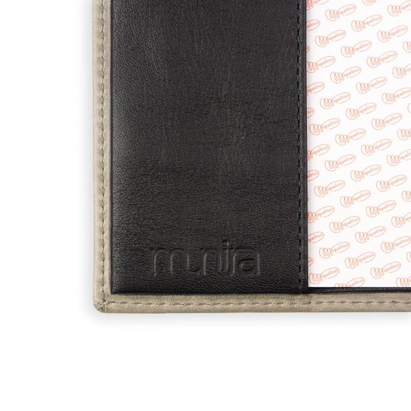 Cuaderno piel Zellige Gris - Imagen 3