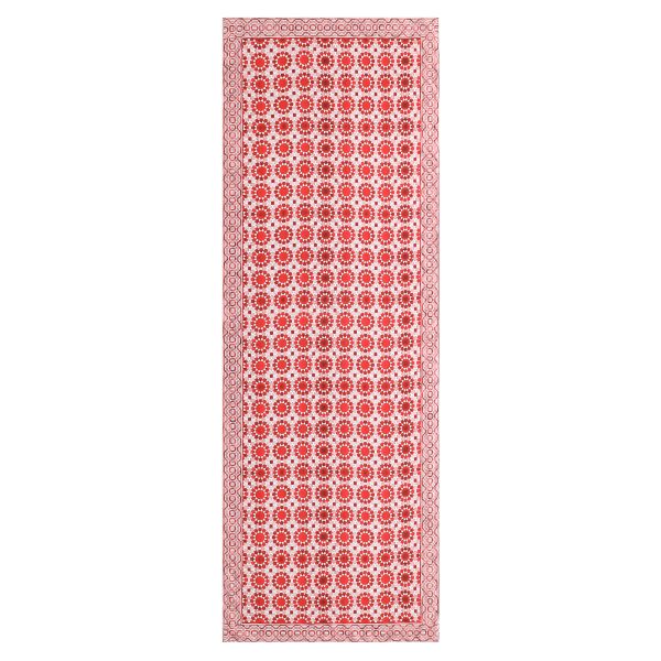 Pañuelo Seda Najma Rojo - Imagen 6