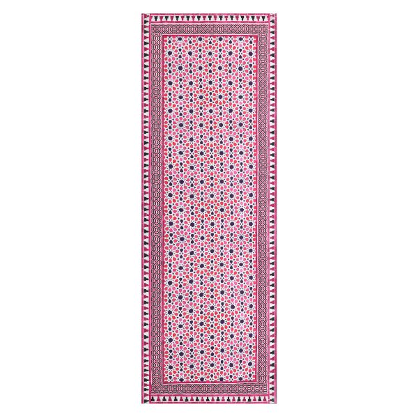 Pañuelo Seda Partal Rosa - Imagen 6