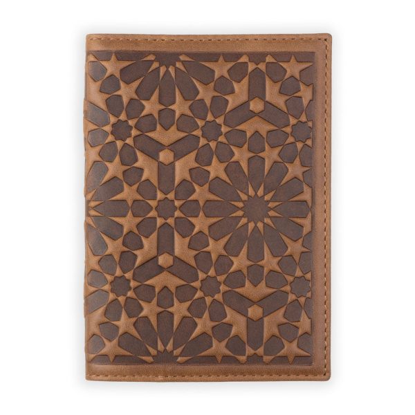 Funda de pasaporte Zellige Marrón - Productos Cuero | Mayoristas Munira