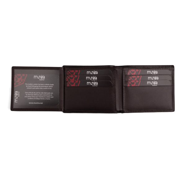 Americano Tarjetero Liso Negro - Imagen 4
