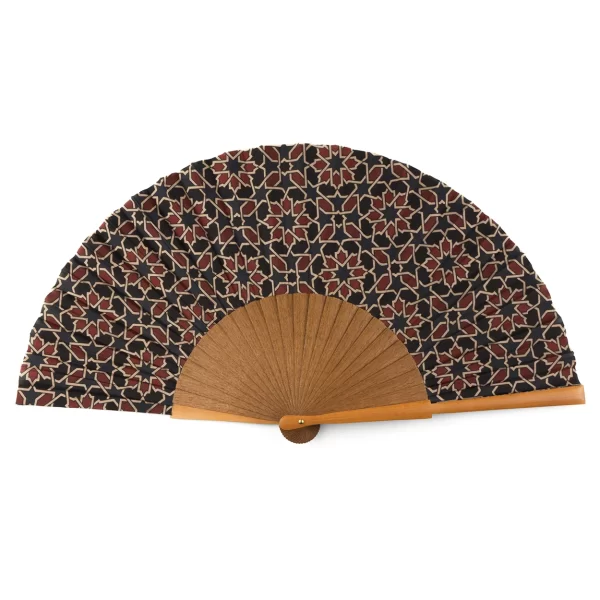 Abanico de Seda Mirath - Abanicos 23 cm Seda | Mayoristas Munira