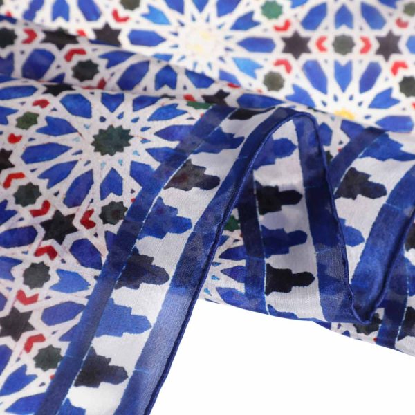 Pañuelo Seda Zellige - Imagen 5