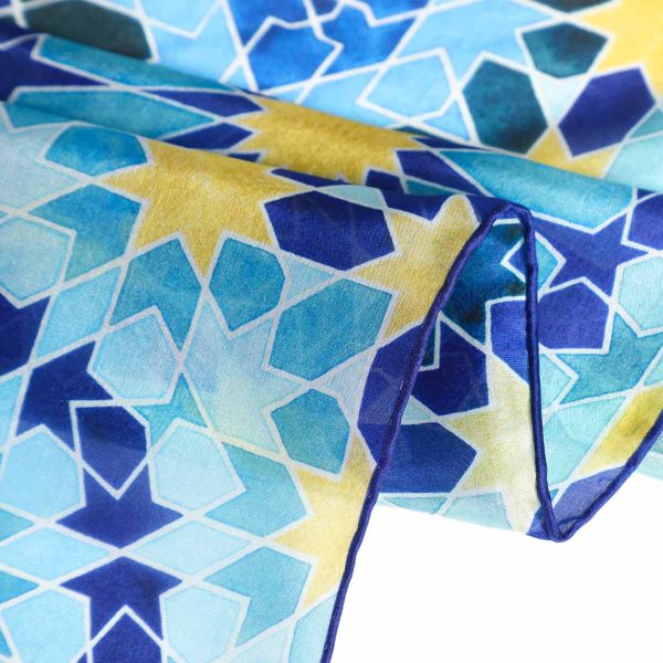 Pañuelo Seda Secret Flower - Imagen 5