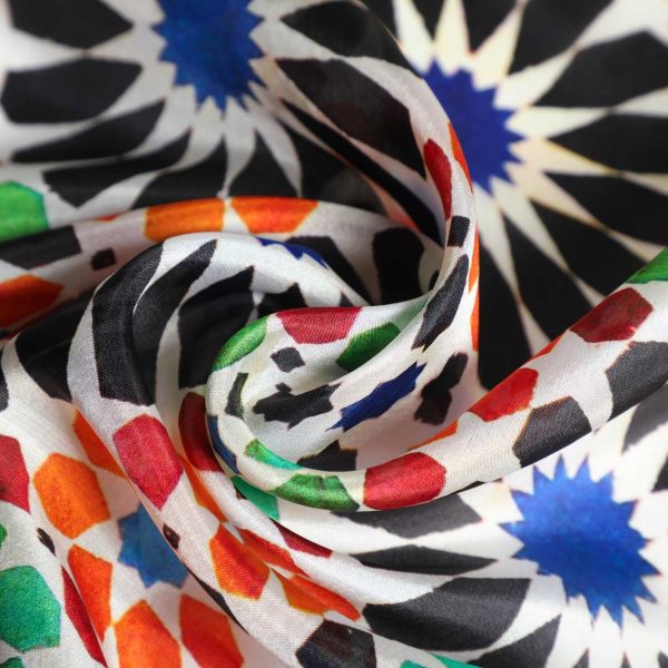 Pañuelo Seda Garnata Verde - Imagen 3