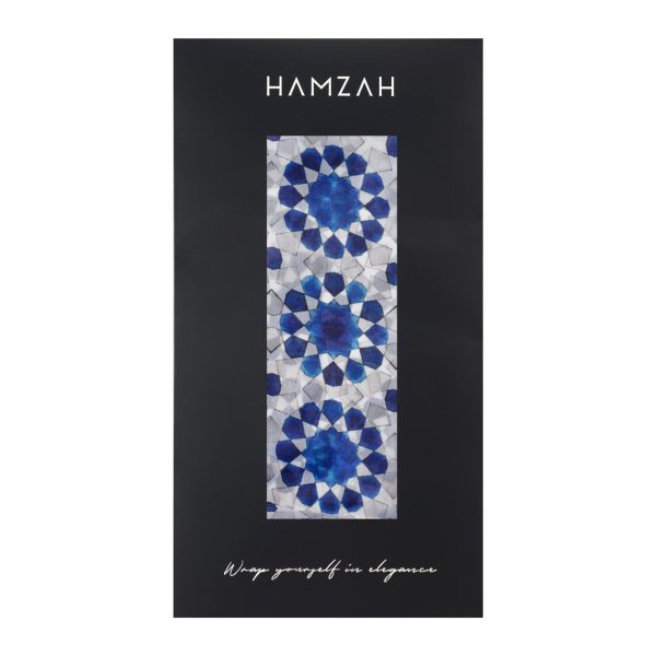 Pañuelo Seda Najma Gris - Imagen 7