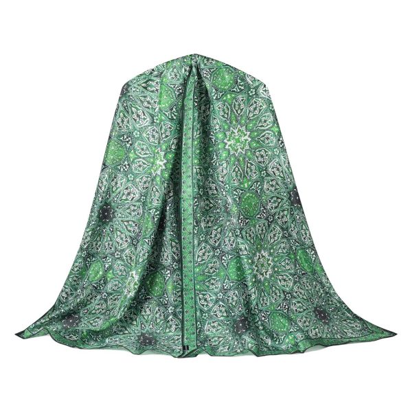 Pañuelo Seda Turkish Verde - Imagen 4