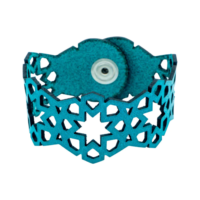 Star Lattice Blue Bracelet