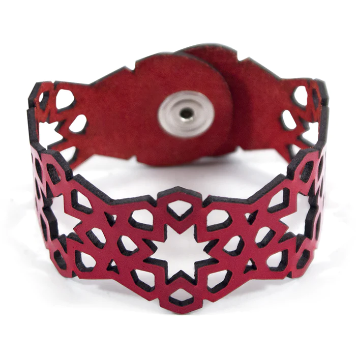 Star Lattice Red Bracelet