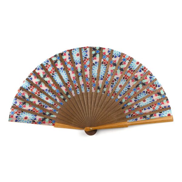 Abanico de Seda Mamunia - Imagen 2