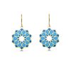 Pendientes Siraj Azul - Pendientes | Mayoristas Munira