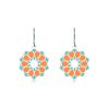 Pendientes Siraj Naranja - Pendientes | Mayoristas Munira