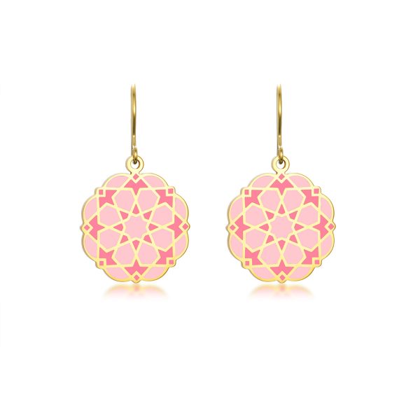 Pendientes Nazarí Rosa - Pendientes | Mayoristas Munira