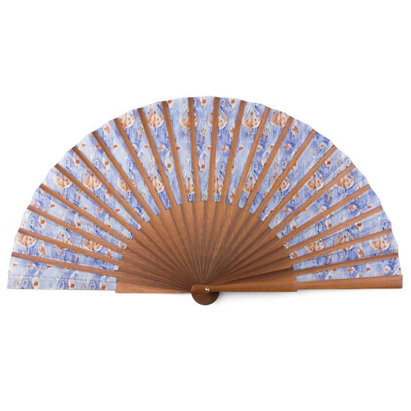 Abanico de Seda Aulia - Imagen 2