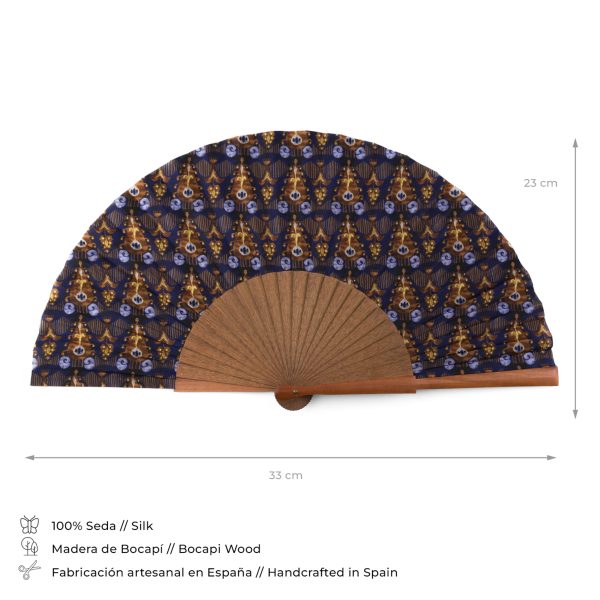 Abanico de Seda Banyu - Imagen 3