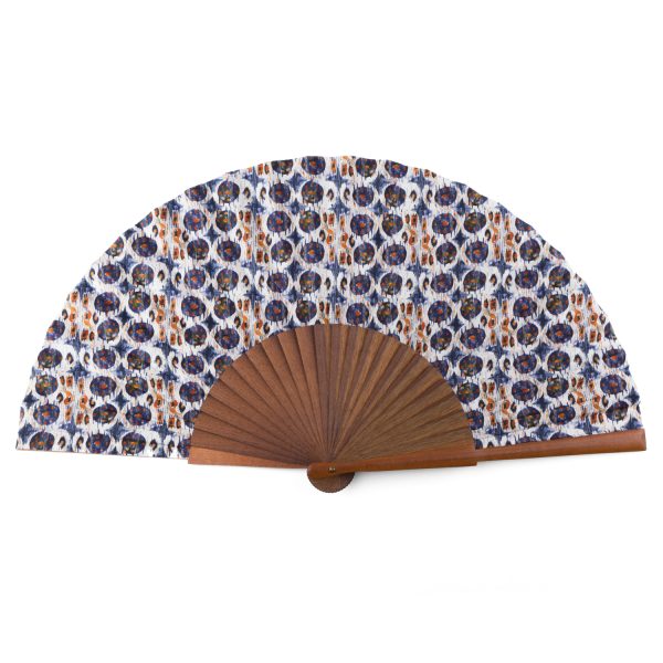 Abanico de Seda Bulan - Abanicos 23 cm Seda | Mayoristas Munira