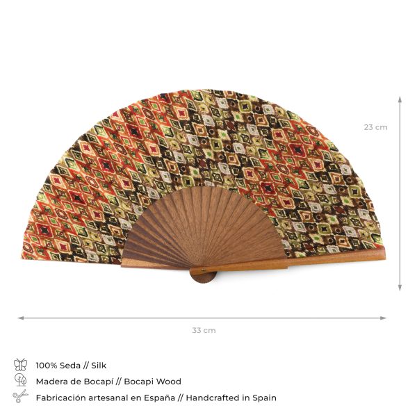 Abanico de Seda Fadhlan - Imagen 3