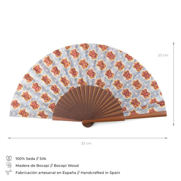 Abanico de Seda Musim - Imagen 3