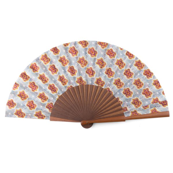 Abanico de Seda Musim - Abanicos 23 cm Seda | Mayoristas Munira