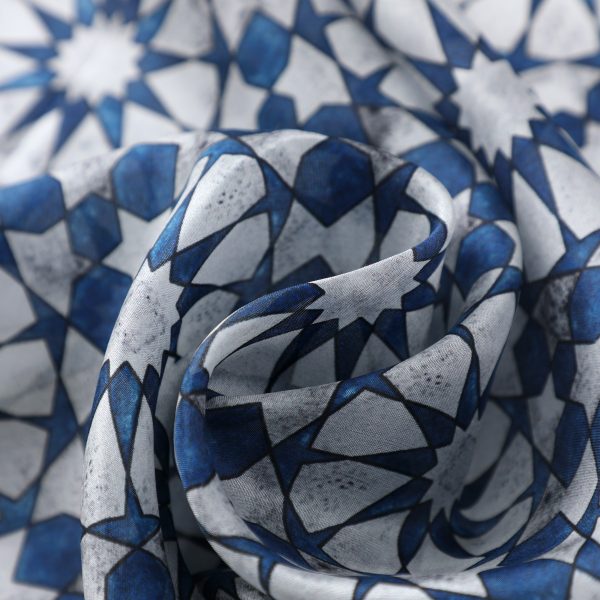 Pañuelo Seda Muqarnas V2 - Imagen 2
