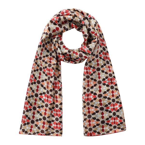 Pañuelo Seda Suhail V1 - Pañuelos Habotai Arte Islámico 180x65 | Mayoristas Munira