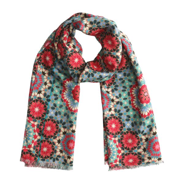 Pañuelo Seda y Lana Baraka V1 - Pañuelos Seda y Lana | Mayoristas Munira