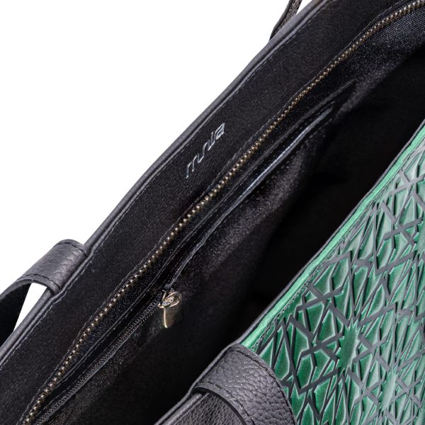 Bolso AR Mosaicos Verde y Negro - Imagen 2