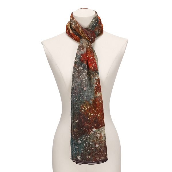 Pañuelo Seda Polvo Cósmico - Imagen 2