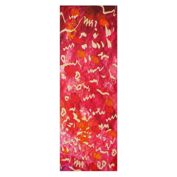 Pañuelo Seda Mar Fucsia - Imagen 3