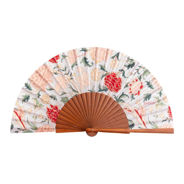 Abanico de Seda Odette 23cm - Abanicos 23 cm Seda | Mayoristas Munira