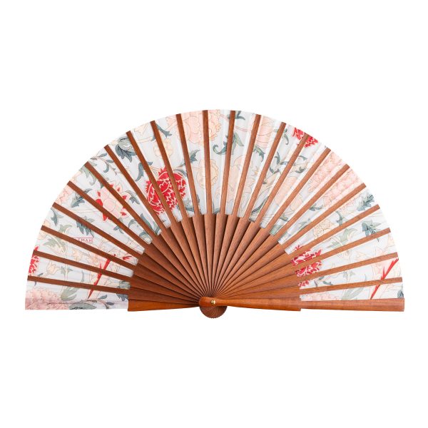 Abanico de Seda Odette 23cm - Imagen 2