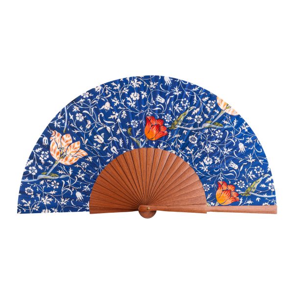 Abanico de Seda Gálata 23cm - Abanicos 23 cm Seda | Mayoristas Munira