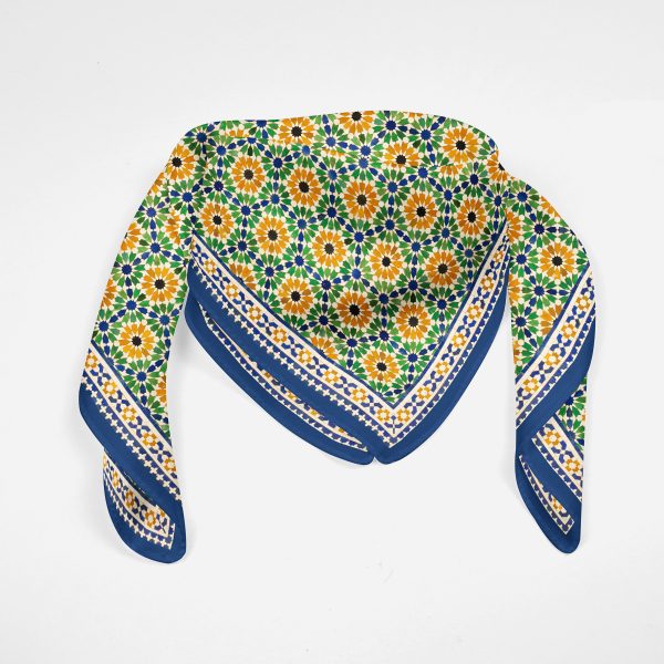 Pañuelo Cuadrado Seda Habotai Nur, 55x55cm - Imagen 10