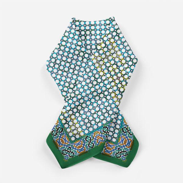 Pañuelo Cuadrado Seda Habotai Zaytun, 55x55cm - Imagen 11