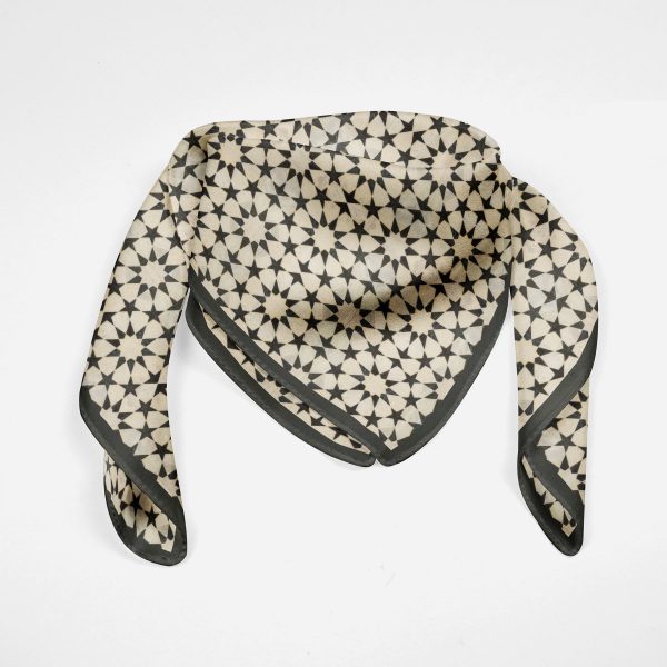 Pañuelo Cuadrado Seda Habotai Nujum, 55x55cm - Imagen 11