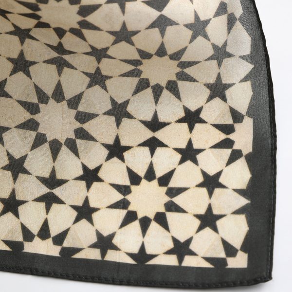 Pañuelo Cuadrado Seda Habotai Nujum, 55x55cm - Imagen 3