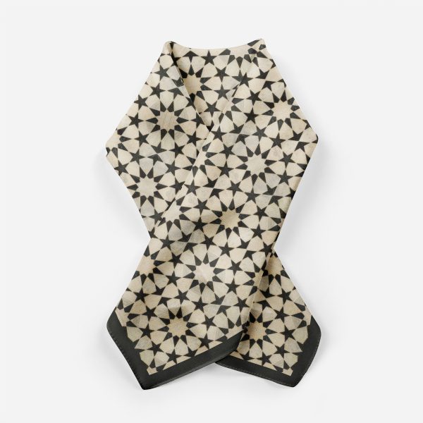 Pañuelo Cuadrado Seda Habotai Nujum, 55x55cm - Imagen 10