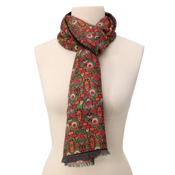 Pañuelo Sarab Seda y Lana 180 x 65 cm - Imagen 2
