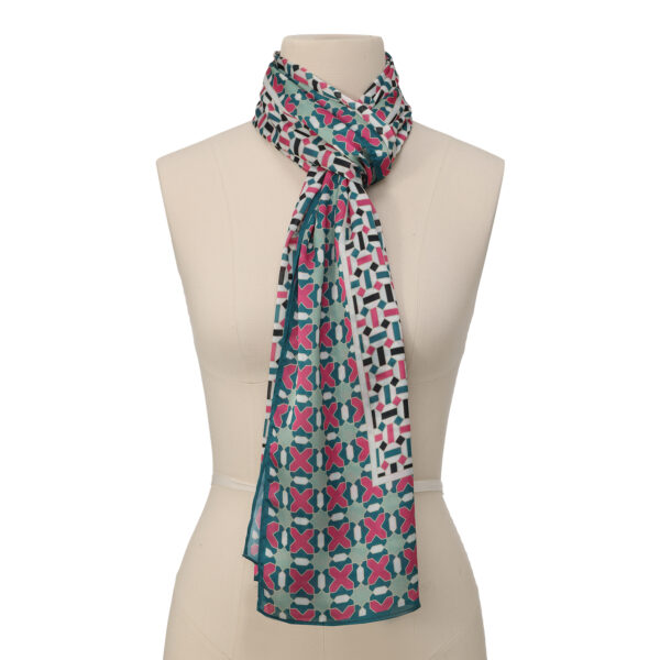 Pañuelo Bahr, Poly Satin, 180 x 65 cm