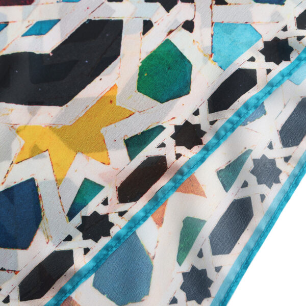 Pañuelo Sahra, Poly Satin, 180 x 65 cm