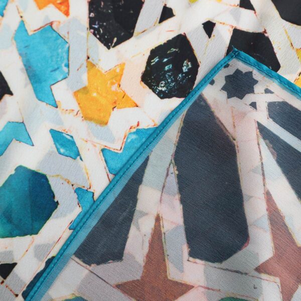 Pañuelo Sahra, Poly Satin, 180 x 65 cm