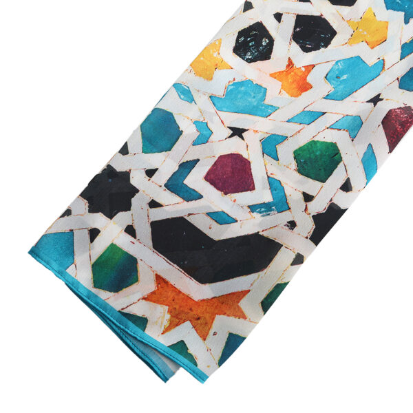 Pañuelo Sahra, Poly Satin, 180 x 65 cm