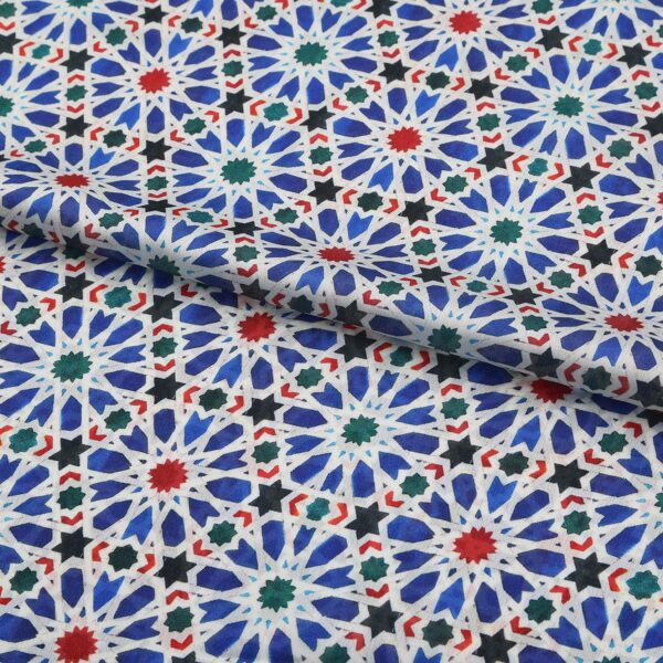 Pañuelo Qamar, Poly Satin, 180 x 65 cm