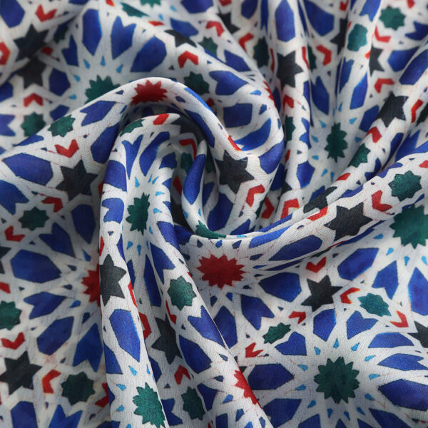 Pañuelo Qamar, Poly Satin, 180 x 65 cm