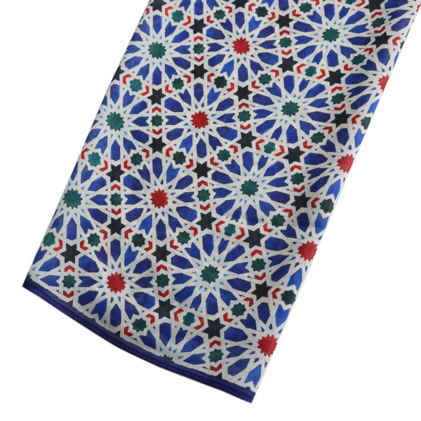 Pañuelo Qamar, Poly Satin, 180 x 65 cm