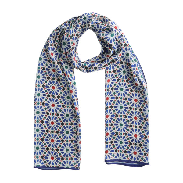 Pañuelo Qamar, Poly Satin, 180 x 65 cm