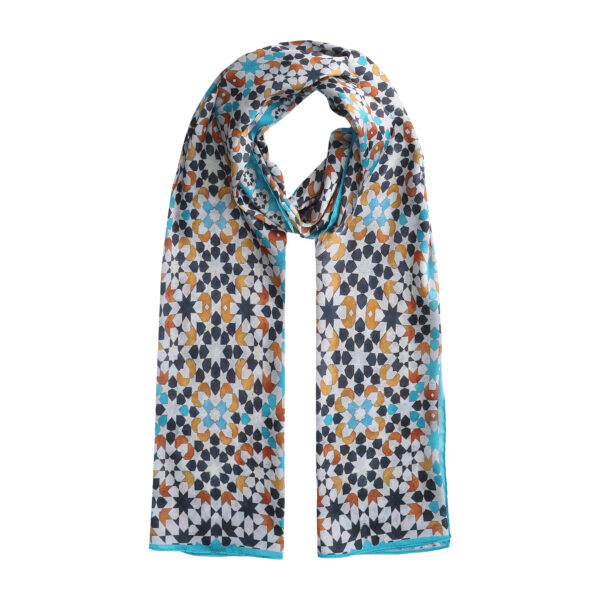 Pañuelo Husn, Poly Satin, 180 x 65 cm