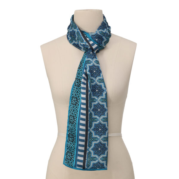 Pañuelo Badi, Poly Satin, 180 x 65 cm